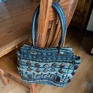 RARE Large Jamin Puech bag NWOT amazing embroidery & beadwork